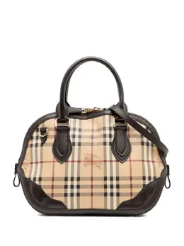 Burberry Pre-Owned: Коричневая сумка 