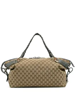 Gucci Pre-Owned: Коричневая сумка-шоппер 