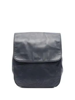 CHANEL Pre-Owned: Голубой рюкзак 