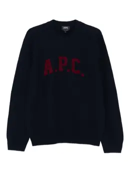 A.P.C.: Синий свитер 