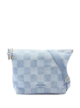 Louis Vuitton Pre-Owned: Голубая сумка 
