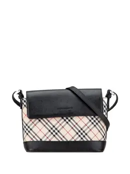 Burberry Pre-Owned: Коричневая сумка через плечо 