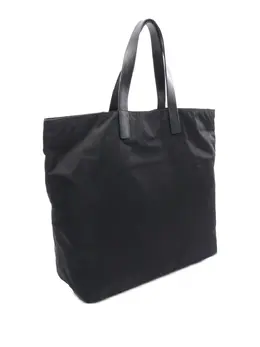 Prada Pre-Owned: Чёрная сумка-шоппер 