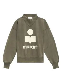 ISABEL MARANT: Тёмный свитшот 