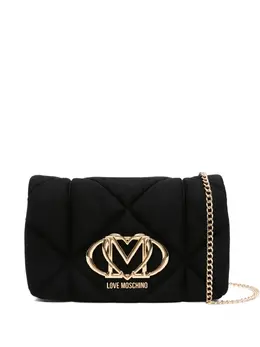 Love Moschino: Чёрная сумка через плечо 
