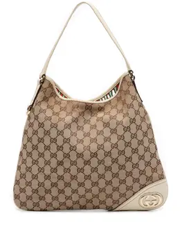 Gucci Pre-Owned: Коричневая сумка 
