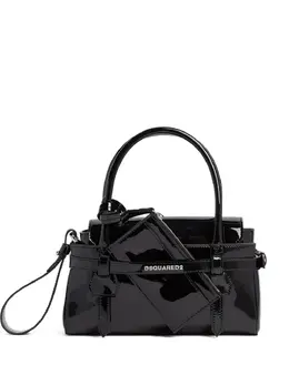 DSQUARED2: Чёрная сумка-шоппер 