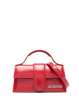Jacquemus: Красная сумка-шоппер  Le Bambino