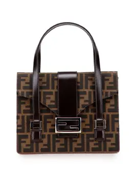 Fendi Pre-Owned: Коричневая сумка 