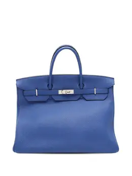 Hermès Pre-Owned: Голубая сумка 