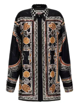Roberto Cavalli: Платье с принтом 