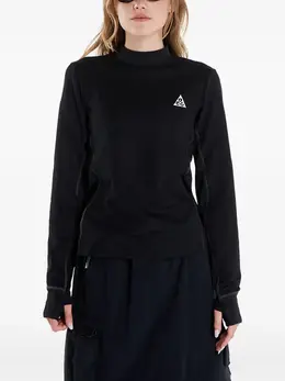 Nike: Чёрная футболка  Dri FIT