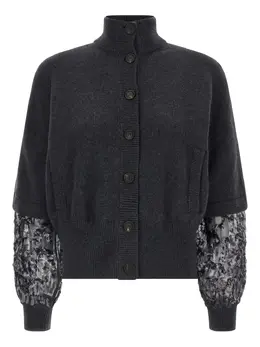 Brunello Cucinelli: Кардиган с блёстками 