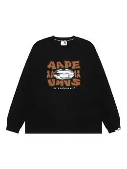 AAPE BY *A BATHING APE®: Свитшот с длинным рукавом 