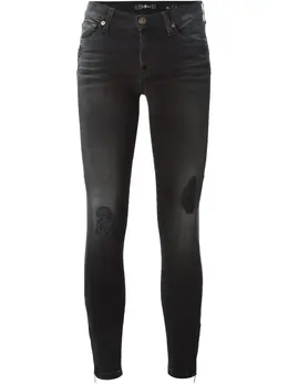 7 For All Mankind: Чёрные джинсы 