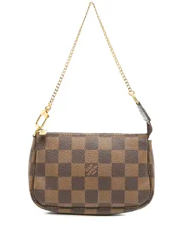 Louis Vuitton Pre-Owned: Коричневая сумка 