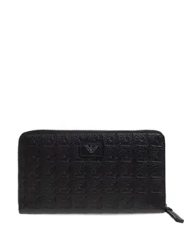 Emporio Armani: Чёрный кошелёк 
