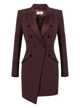 Elisabetta Franchi: Атласное платье 