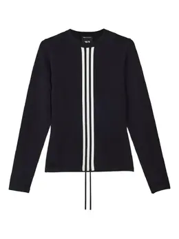 Y-3: Свитшот в полоску 