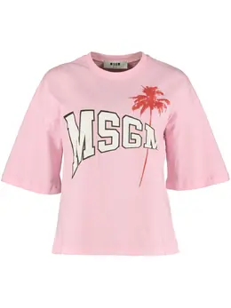MSGM: Футболка оверсайз 