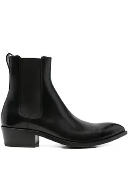 TOM FORD: Чёрные ботинки 