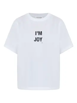 Victoria Beckham: Футболка с принтом 