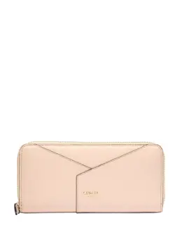 Lancel: Бежевый кошелёк 