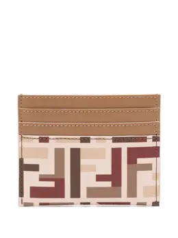 FENDI: Бежевый картхолдер  FF