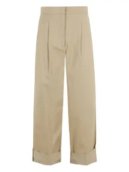 Weekend Max Mara: Бежевые брюки 