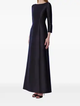 Alberta Ferretti: Синее платье 