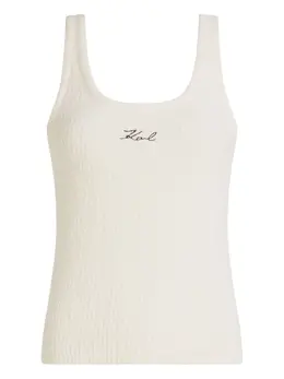 Karl Lagerfeld: Флисовая майка  Signature