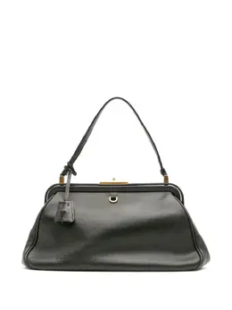 Prada Pre-Owned: Кожаный топ 