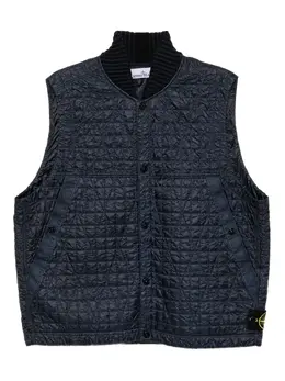 Stone Island: Синий жилет 