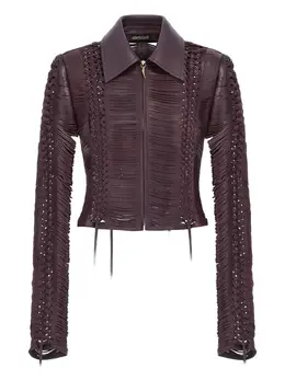 Roberto Cavalli: Кожаная куртка 