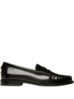 Bally: Чёрные лоферы 
