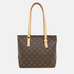 Louis Vuitton: Коричневая сумка 