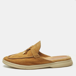 Loro Piana: Оранжевые сабо 