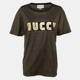 Gucci: Чёрная футболка 