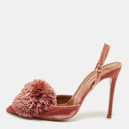 Aquazzura: Розовые туфли 