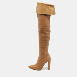 Gianvito Rossi: Бежевые сапоги 