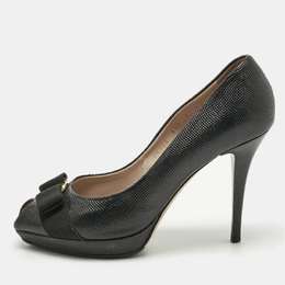 Salvatore Ferragamo: Чёрные босоножки 