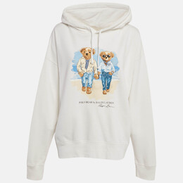 Polo Ralph Lauren: Белый свитшот 
