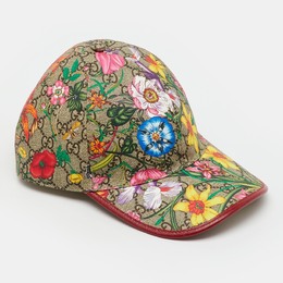 Gucci: Многоцветная кепка  GG Supreme