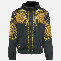 Versace Jeans Couture: Чёрная куртка 