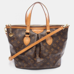 Louis Vuitton: Коричневая сумка 