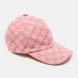 Gucci: Розовая кепка  GG