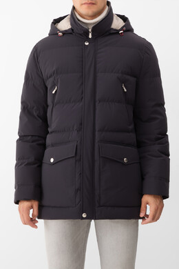 Brunello Cucinelli: Тёмный пуховик 