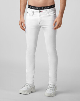 Philipp Plein: Зауженные джинсы 