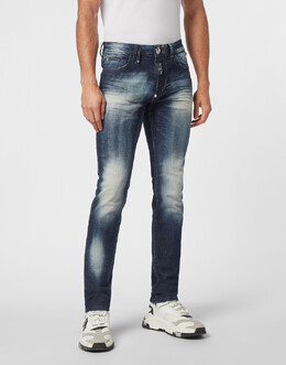 Philipp Plein: Прямые джинсы 