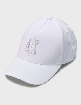ARMANI EXCHANGE: Білі кепки 